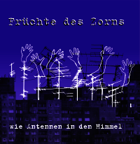 wie Antennen in den Himmel