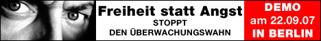 Freiheit statt Angst